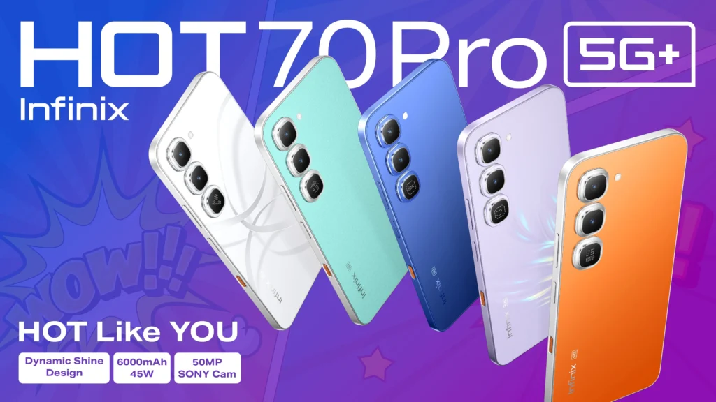 Infinix HOT 70 Pro In India