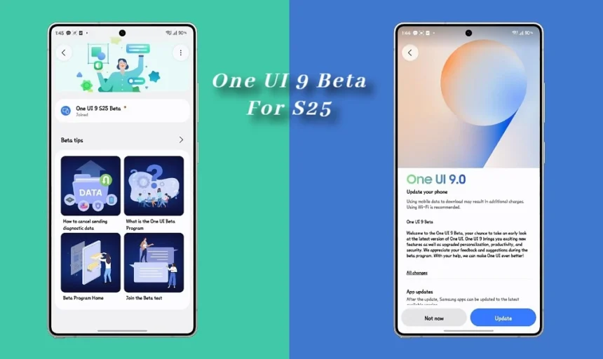 One UI 9 Beta For S25