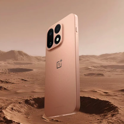 OnePlus 16 desert pink color