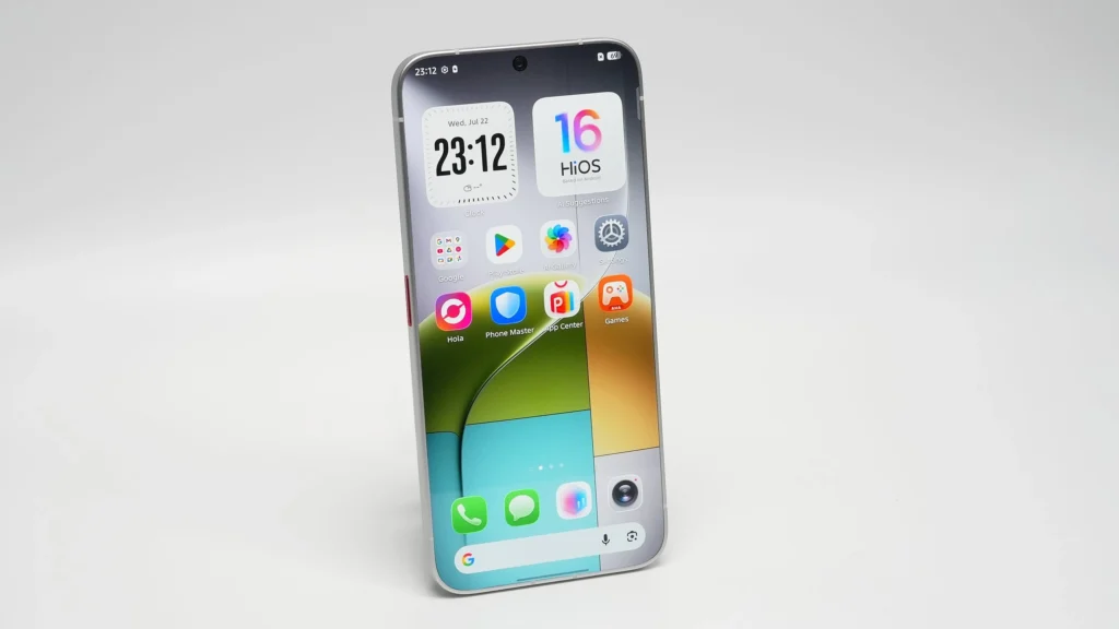 Tecno bezel-less phone