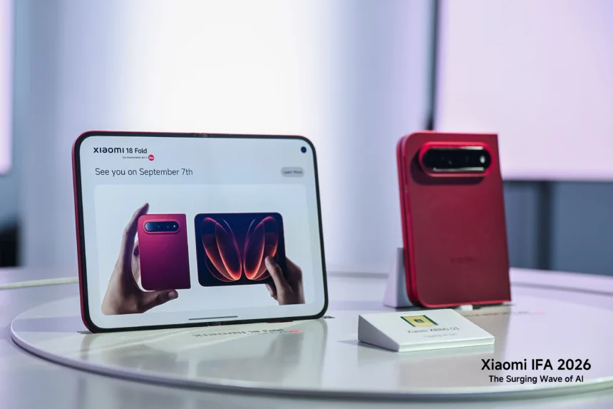 The Xiaomi 18 Fold