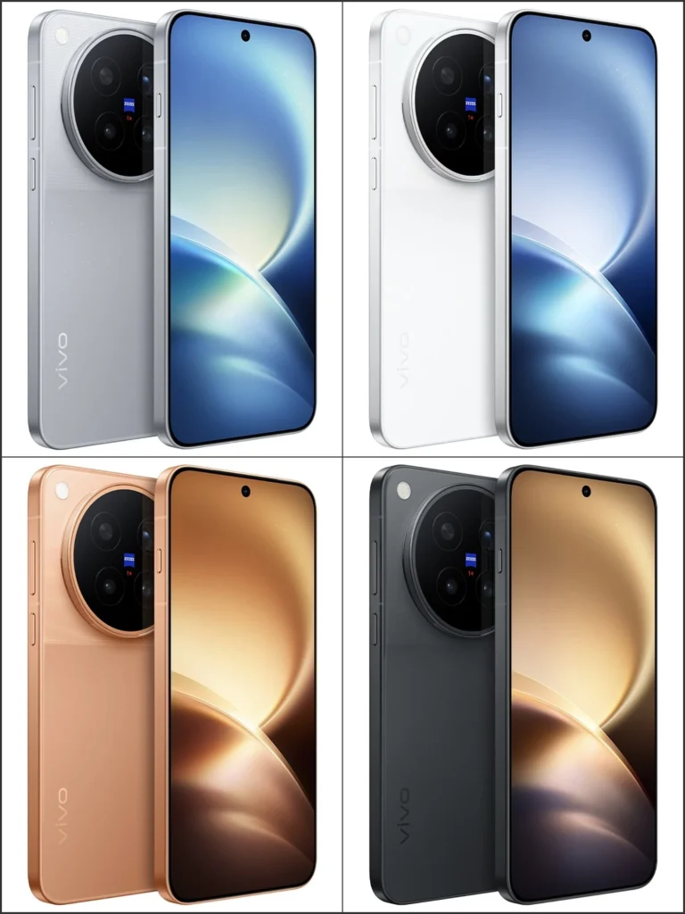 Vivo X500 Pro Max color options