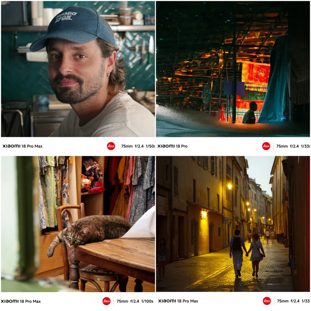 Xiaomi 18 Pro Cameras