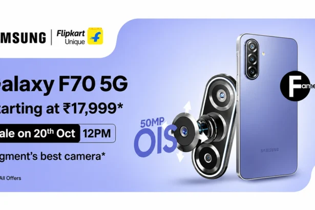 Galaxy F70 Launch On 20 Oct