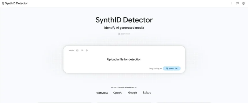 Google SynthID Detector