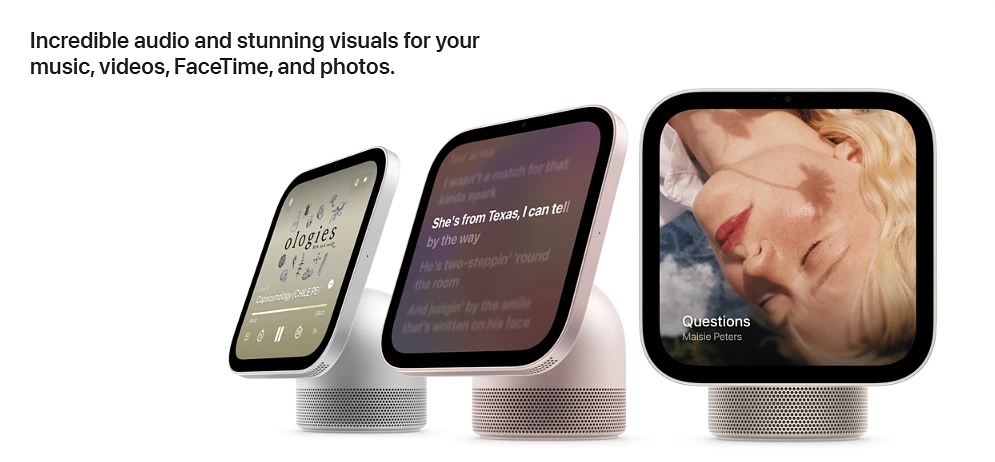Incredible audio and stunning visuals for your music, videos, FaceTime, and photos.