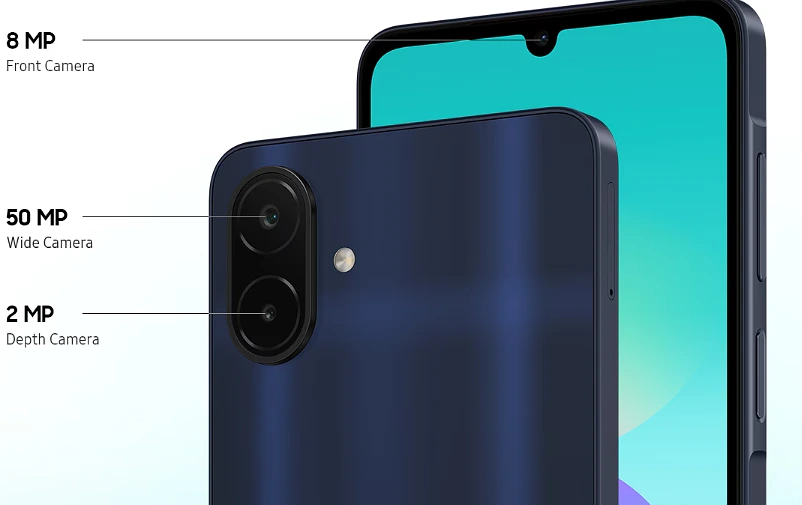 Samsung Galaxy A08 Camera