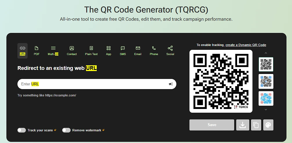 The QR Code Generator