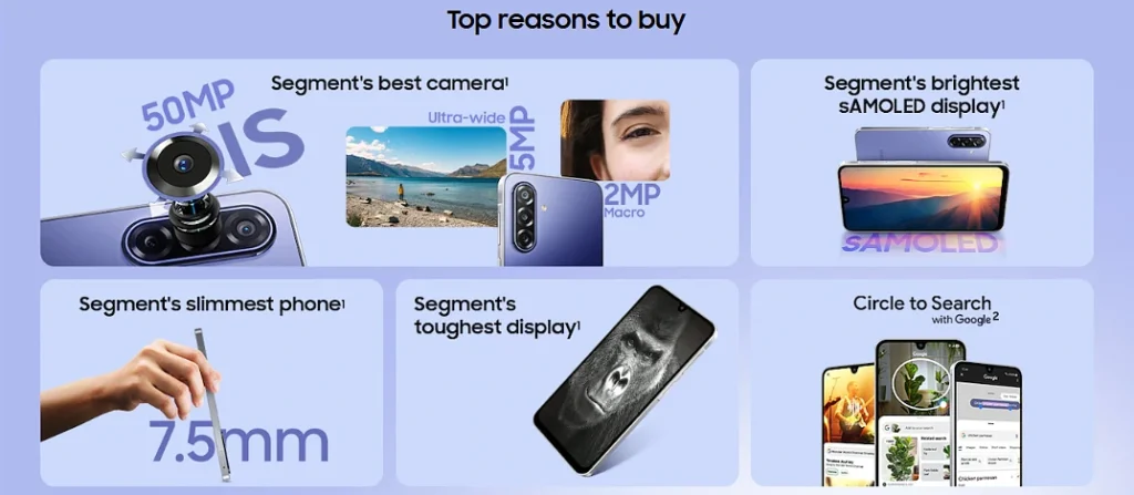 Top reasons to buy
