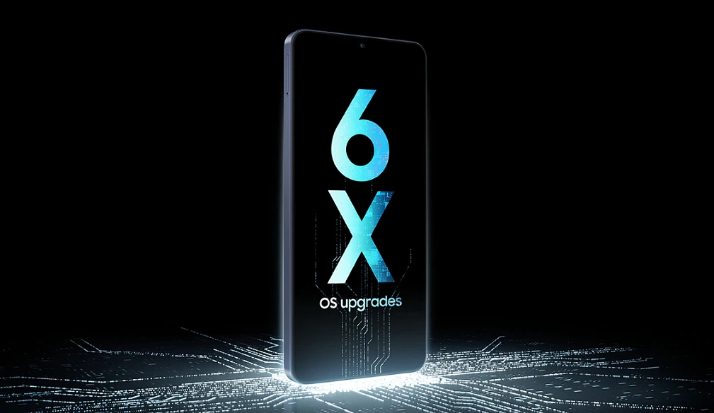 Up to 6x OS upgrades and security updates